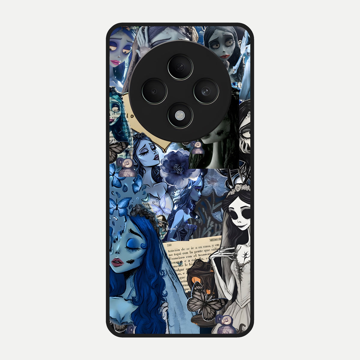  Corpse Bride Posters Glass Case For Oppo F27 5G back cover – full design glossy printed glass finish