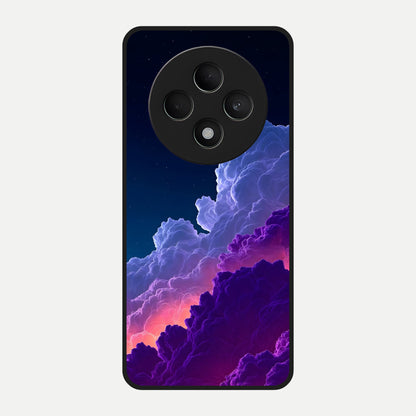  Dreamy Cloud Skies Glass Case For Oppo F27 5G back cover – full design glossy printed glass finish