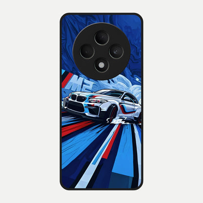  Drift Power Rush Glass Case For Oppo F27 5G back cover – full design glossy printed glass finish