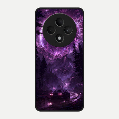  Eternal Cosmic Drive Glass Case For Oppo F27 5G back cover – full design glossy printed glass finish