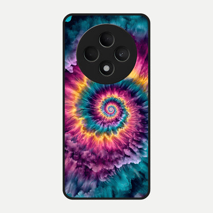  Galactic Spiral Burst Glass Case For Oppo F27 5G back cover – full design glossy printed glass finish