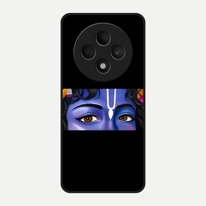 Krishna Eye Glass Case For Oppo F27 5G back cover – full design glossy printed glass finish