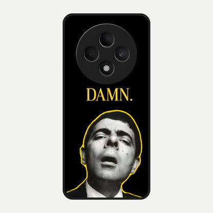  Mr Bean Damn Glass Case For Oppo F27 5G back cover – full design glossy printed glass finish