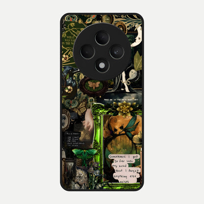  Mystic Woods Secret Glass Case For Oppo F27 5G back cover – full design glossy printed glass finish
