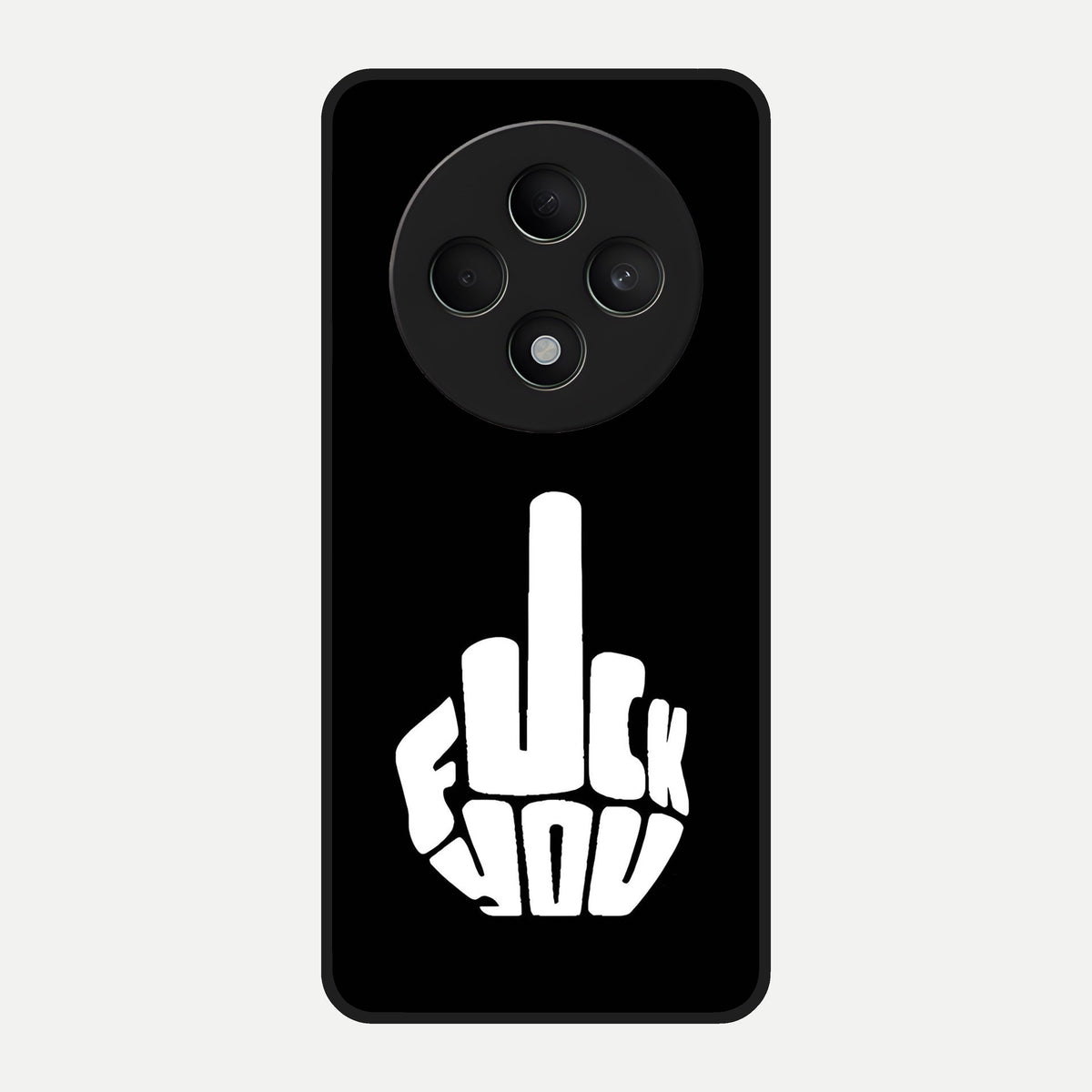  Rebel Mode On Glass Case For Oppo F27 5G back cover – full design glossy printed glass finish