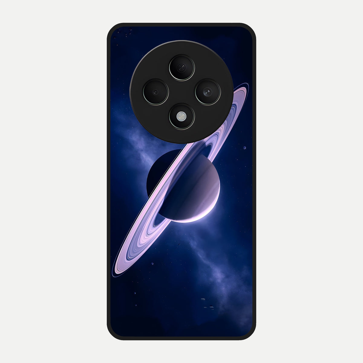  Saturn Ring Mystique Glass Case For Oppo F27 5G back cover – full design glossy printed glass finish