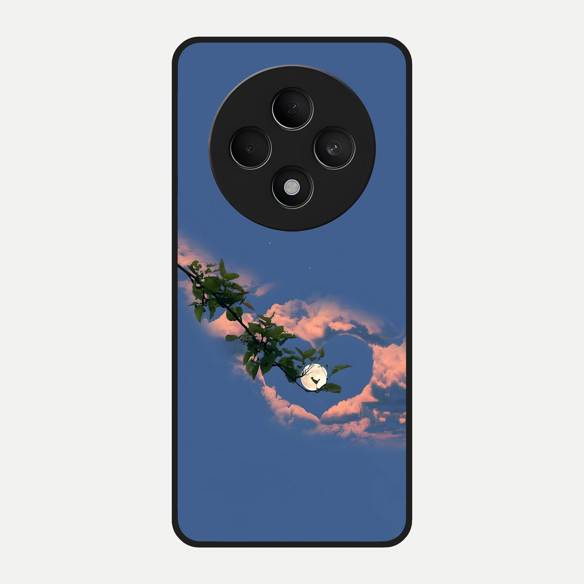  Sky Under Tree Glass Case For Oppo F27 5G back cover – full design glossy printed glass finish