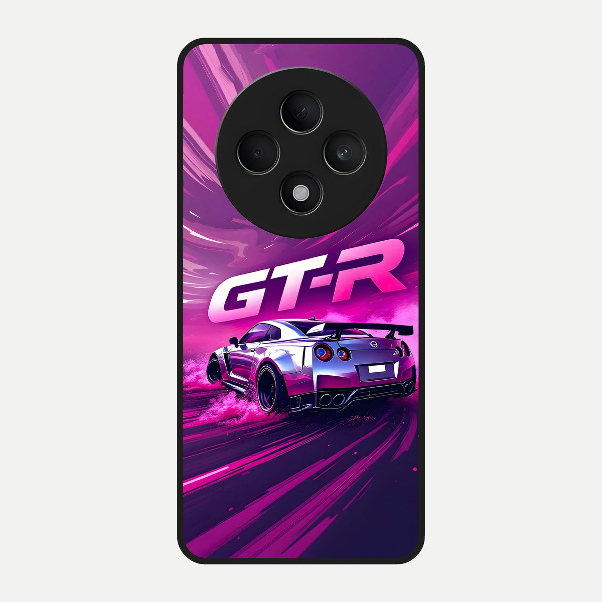  Speed Drift Legend Glass Case For Oppo F27 5G back cover – full design glossy printed glass finish