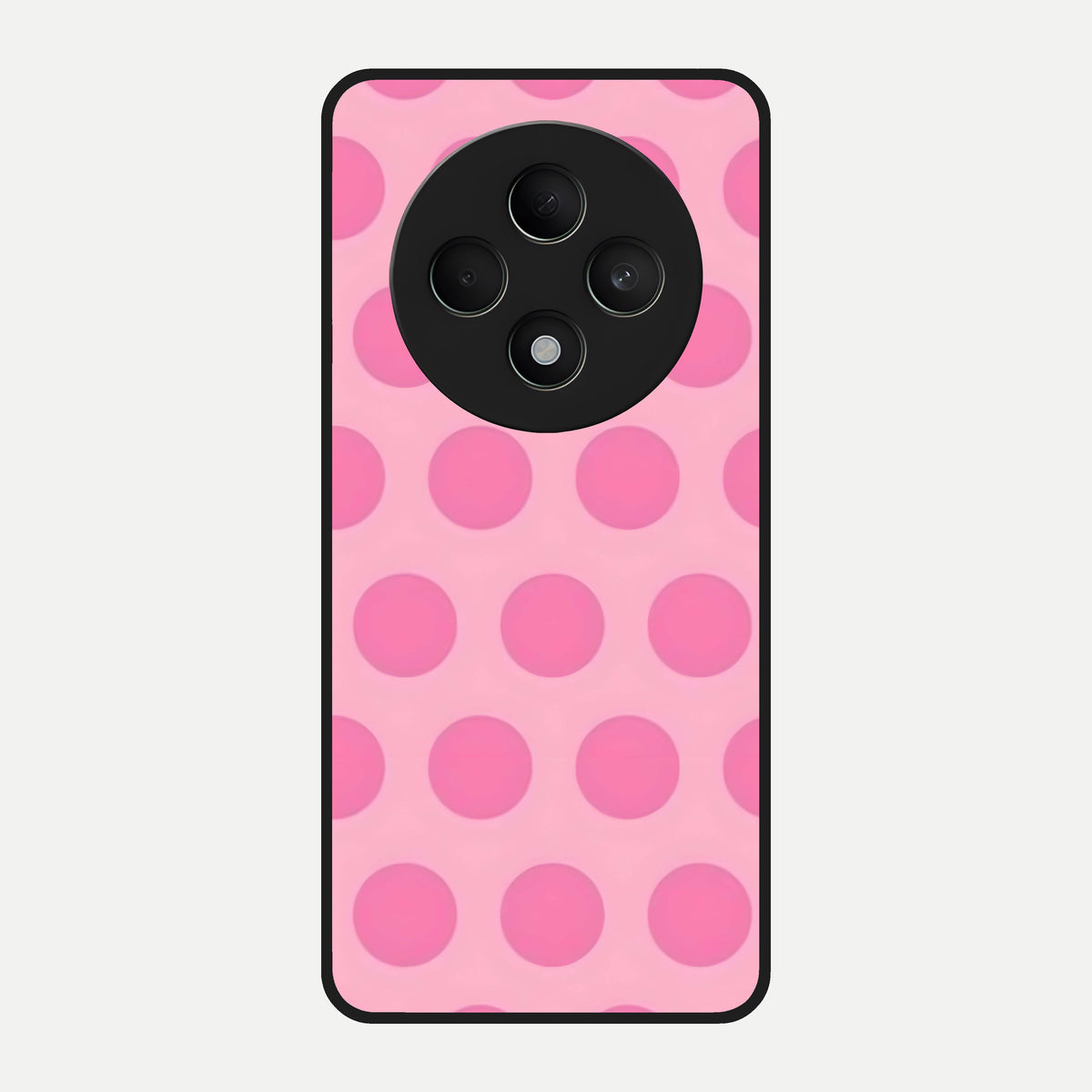  Sweet Dot Dreams Glass Case For Oppo F27 5G back cover – full design glossy printed glass finish