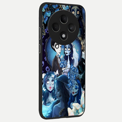  Butterfly Ghost Soul back cover For Oppo F27 5G slim fit glass case with vibrant aesthetic design