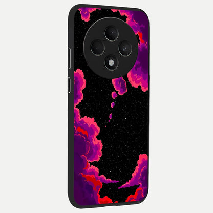  Galaxy Dream Frame back cover For Oppo F27 5G slim fit glass case with vibrant aesthetic design
