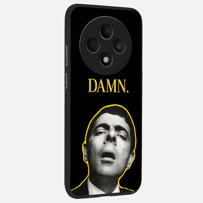  Mr Bean Damn back cover For Oppo F27 5G slim fit glass case with vibrant aesthetic design