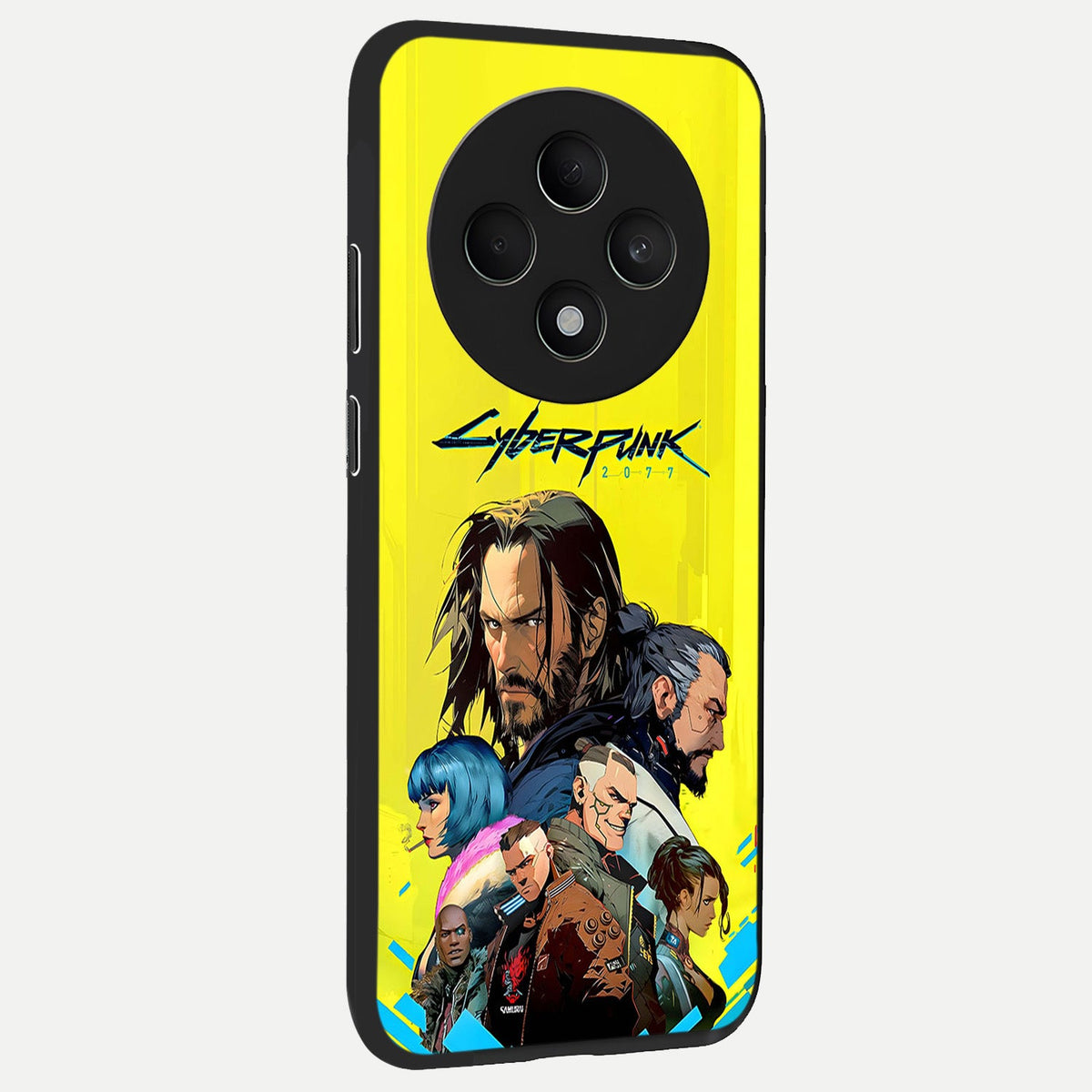 Neon Rebel Genesis back cover For Oppo F27 5G slim fit glass case with vibrant aesthetic design