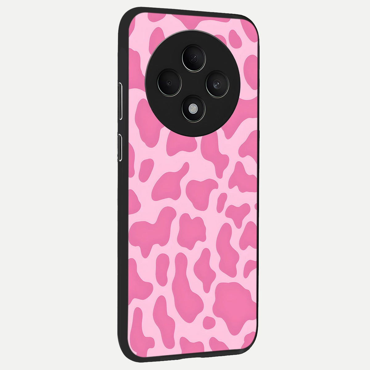  Pinkish Scenery back cover For Oppo F27 5G slim fit glass case with vibrant aesthetic design