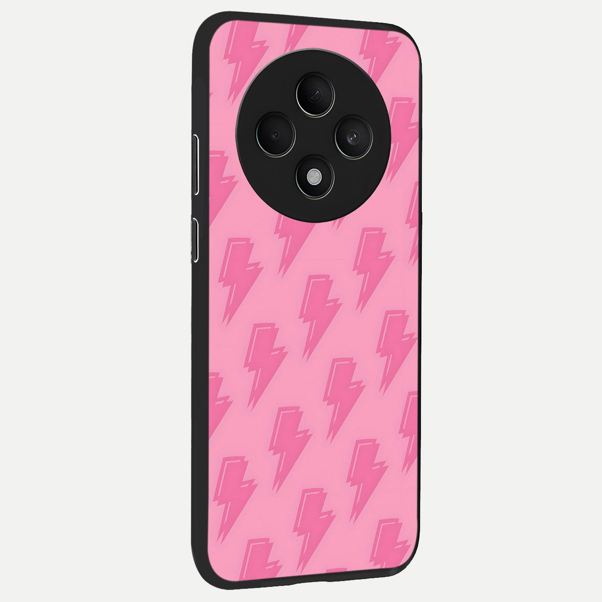  Pink Moo Magic back cover For Oppo F27 5G slim fit glass case with vibrant aesthetic design