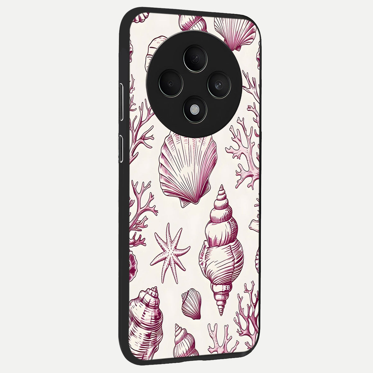  Pink Power Sparks back cover For Oppo F27 5G slim fit glass case with vibrant aesthetic design