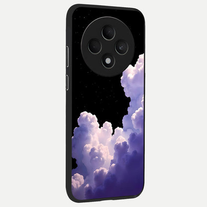  Starlit Night Whispers back cover For Oppo F27 5G slim fit glass case with vibrant aesthetic design