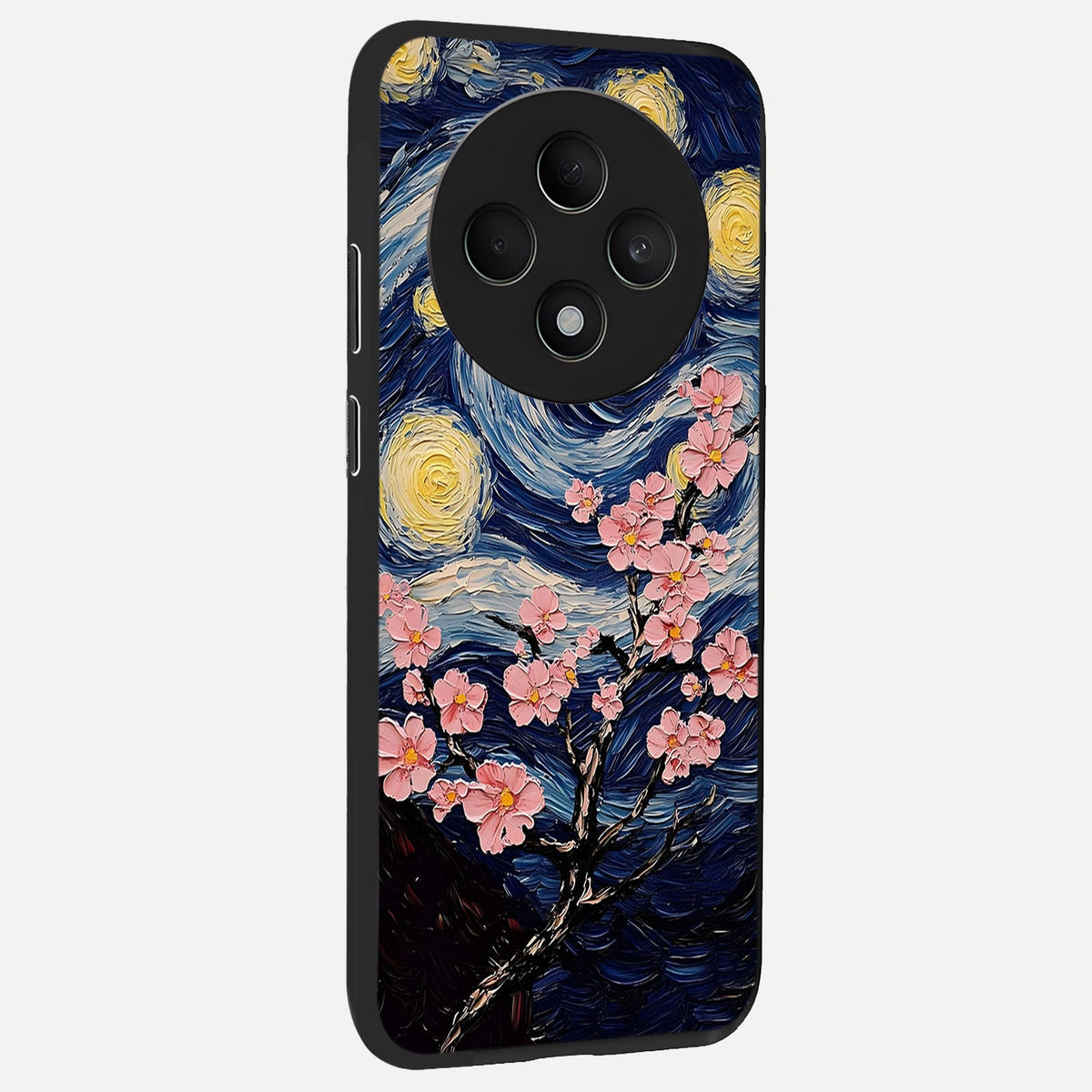 Van Gogh Scenery back cover For Oppo F27 5G slim fit glass case with vibrant aesthetic design