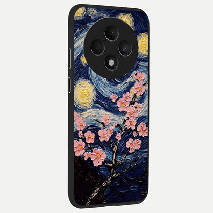  Van Gogh Scenery back cover For Oppo F27 5G slim fit glass case with vibrant aesthetic design