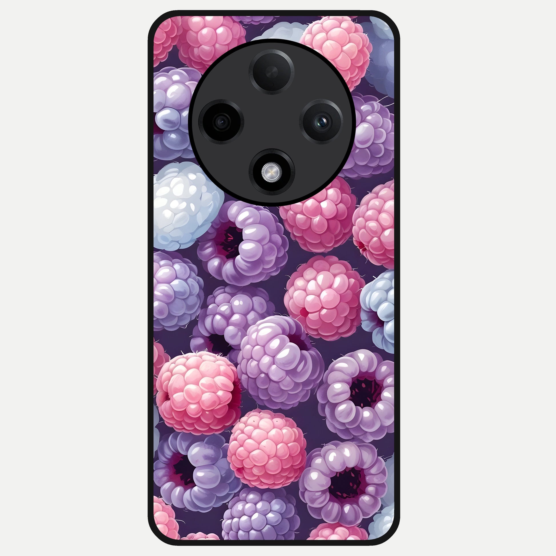  Berry Candy Pop Glass Case For Oppo F27 Pro Plus back cover – full design glossy printed glass finish