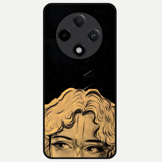  Celestial Gods Plan Glass Case For Oppo F27 Pro Plus back cover – full design glossy printed glass finish