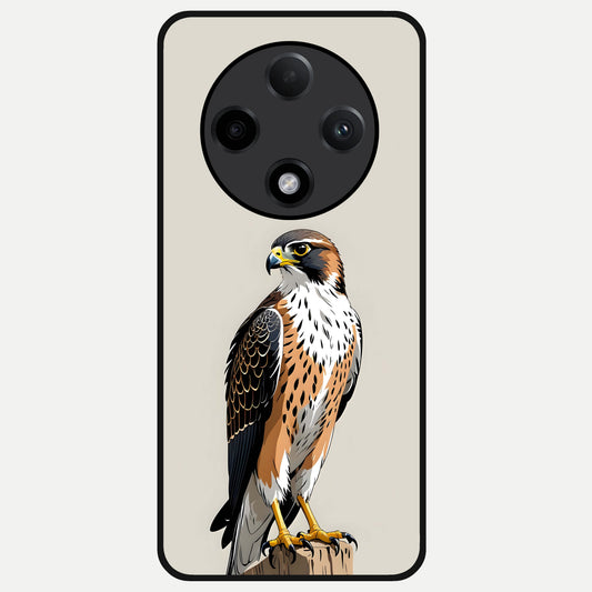  Clever Eagle Glass Case For Oppo F27 Pro Plus back cover – full design glossy printed glass finish