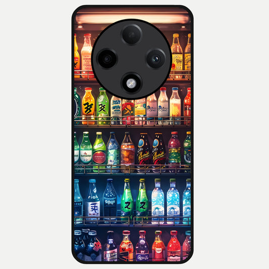  Colorfull Tree Glass Case For Oppo F27 Pro Plus back cover – full design glossy printed glass finish