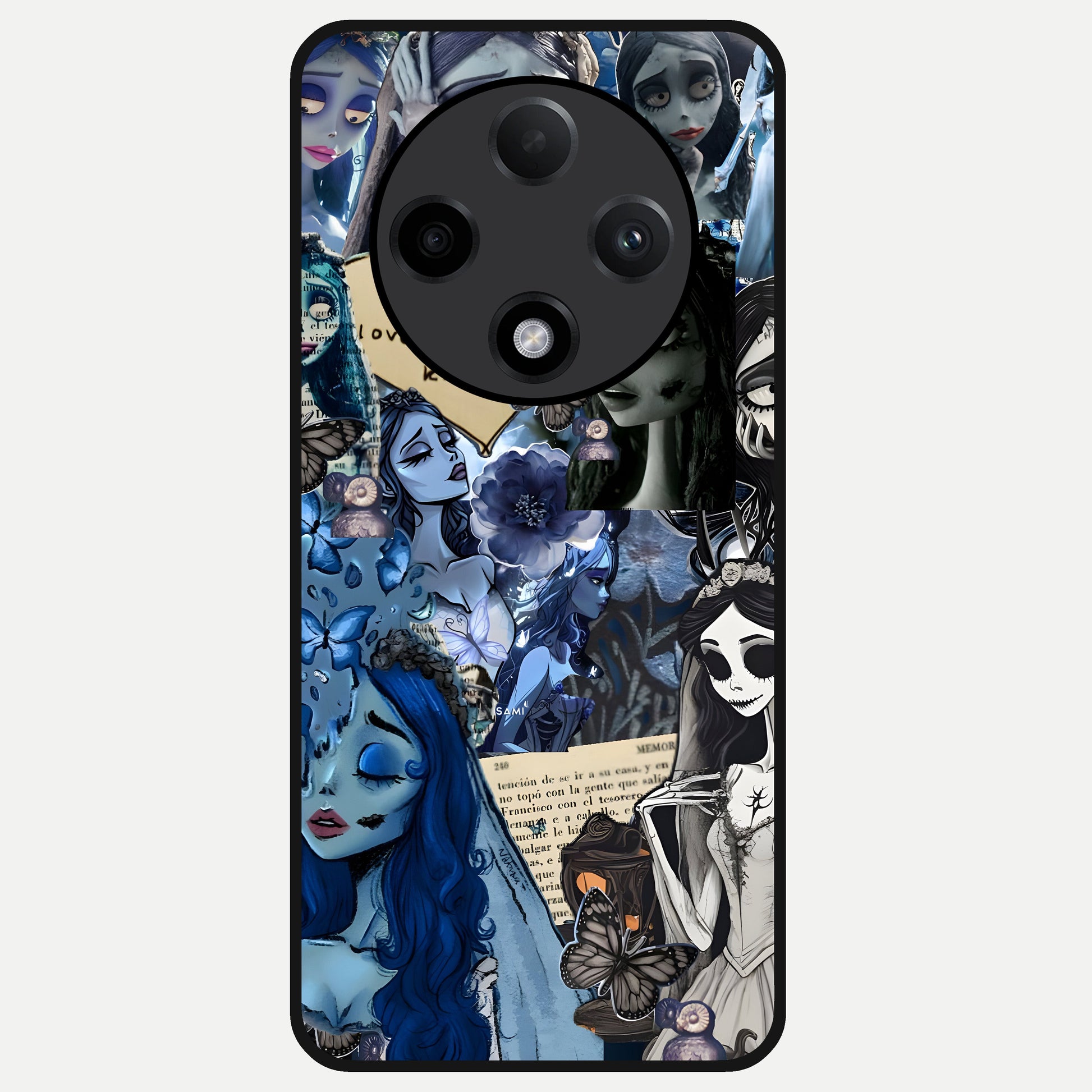  Corpse Bride Posters Glass Case For Oppo F27 Pro Plus back cover – full design glossy printed glass finish