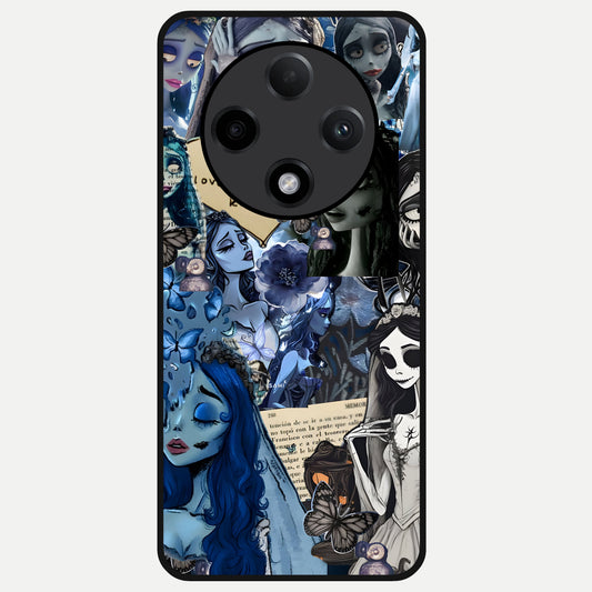  Corpse Bride Posters Glass Case For Oppo F27 Pro Plus back cover – full design glossy printed glass finish
