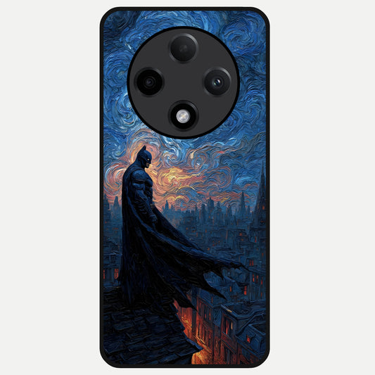  Dark Knight Dusk Glass Case For Oppo F27 Pro Plus back cover – full design glossy printed glass finish