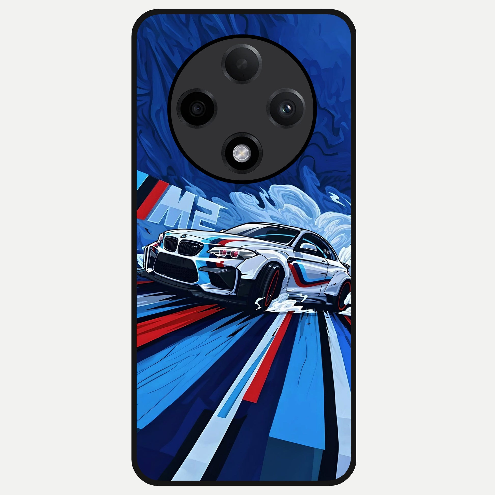  Drift Power Rush Glass Case For Oppo F27 Pro Plus back cover – full design glossy printed glass finish