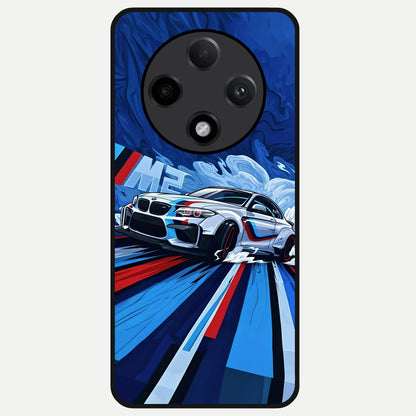  Drift Power Rush Glass Case For Oppo F27 Pro Plus back cover – full design glossy printed glass finish