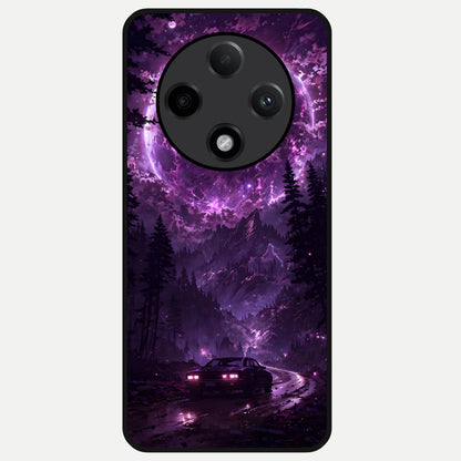  Eternal Cosmic Drive Glass Case For Oppo F27 Pro Plus back cover – full design glossy printed glass finish