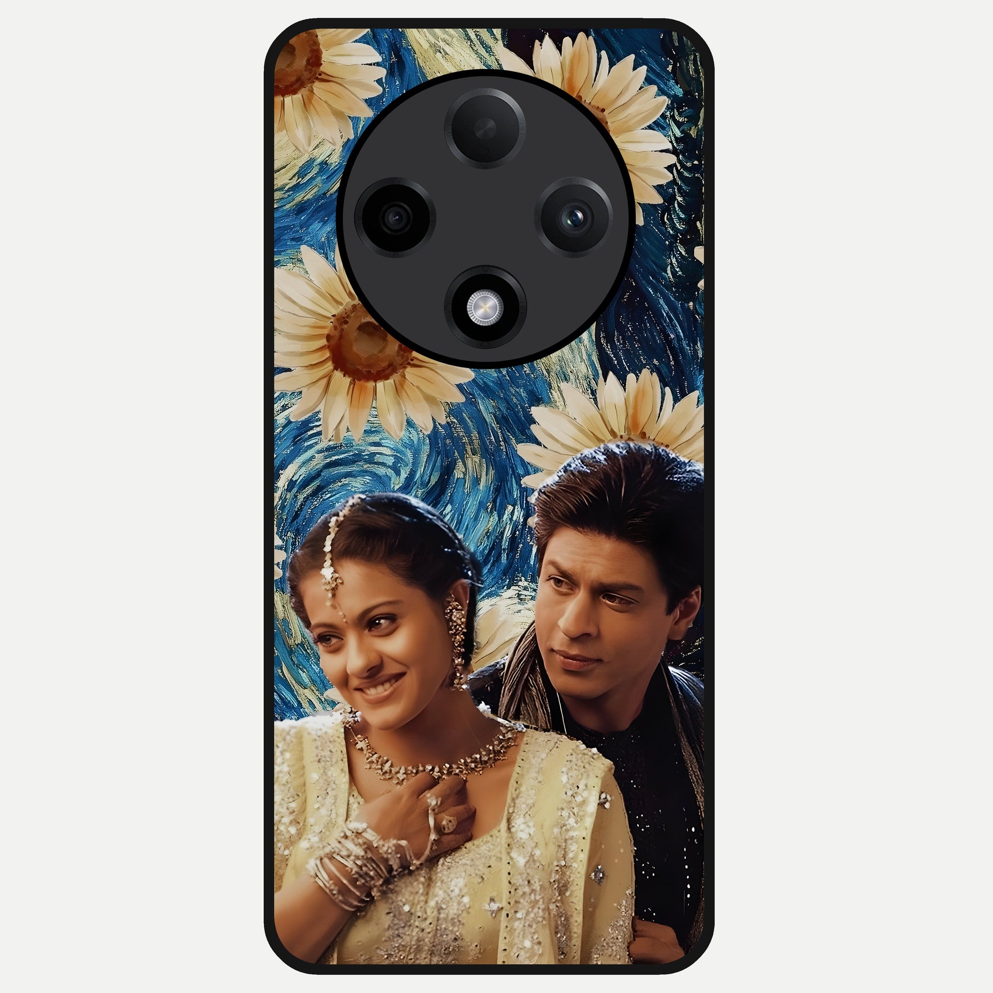  Eternal Love Story Glass Case For Oppo F27 Pro Plus back cover – full design glossy printed glass finish