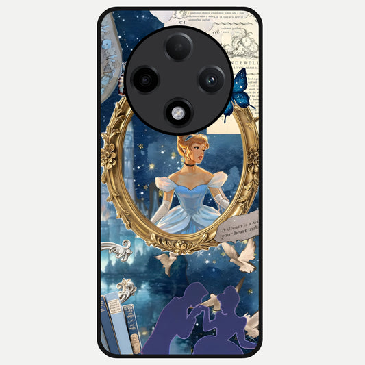  Midnight Queen Glass Case For Oppo F27 Pro Plus back cover – full design glossy printed glass finish