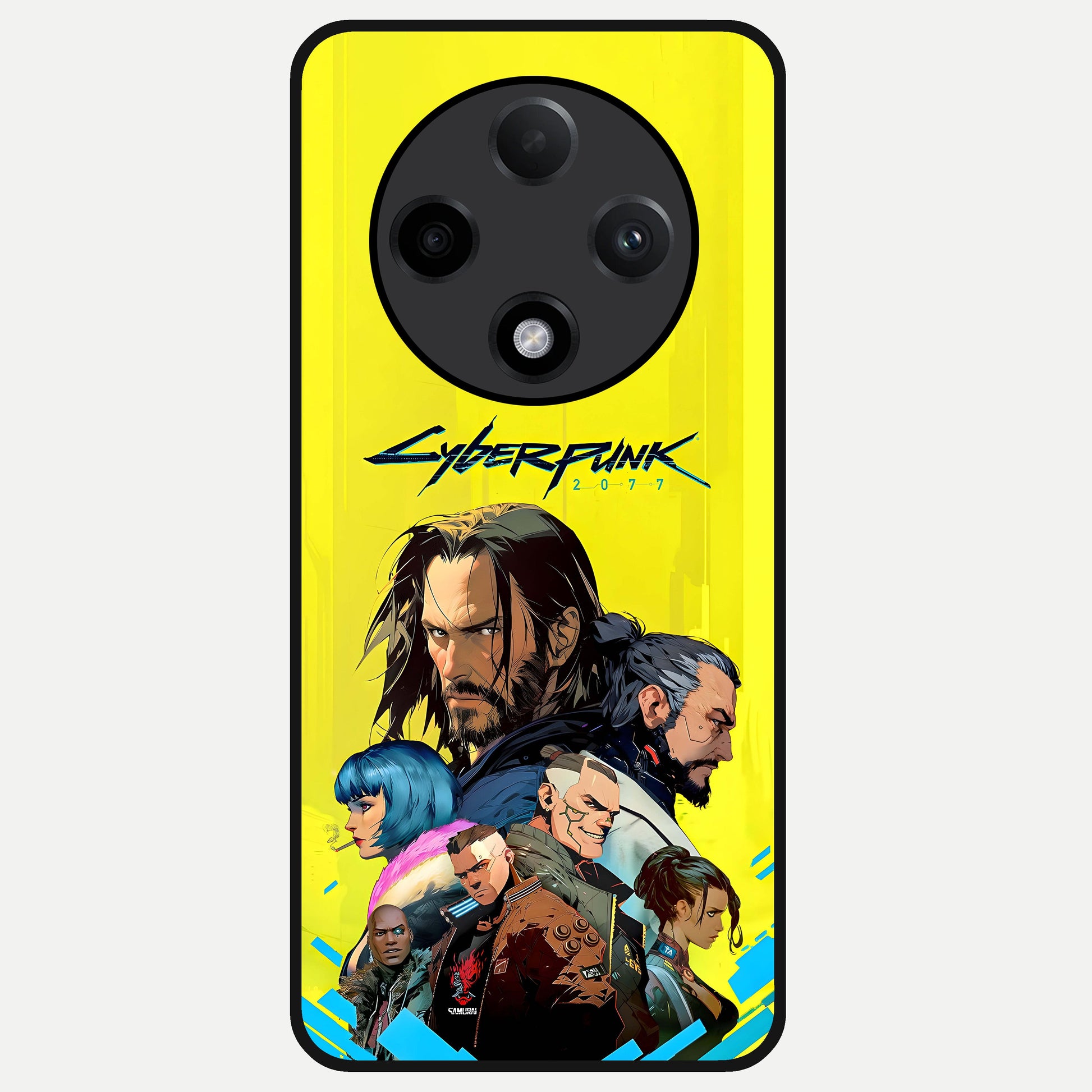  Neon Rebel Genesis Glass Case For Oppo F27 Pro Plus back cover – full design glossy printed glass finish