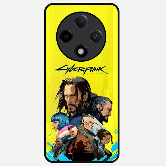  Neon Rebel Genesis Glass Case For Oppo F27 Pro Plus back cover – full design glossy printed glass finish