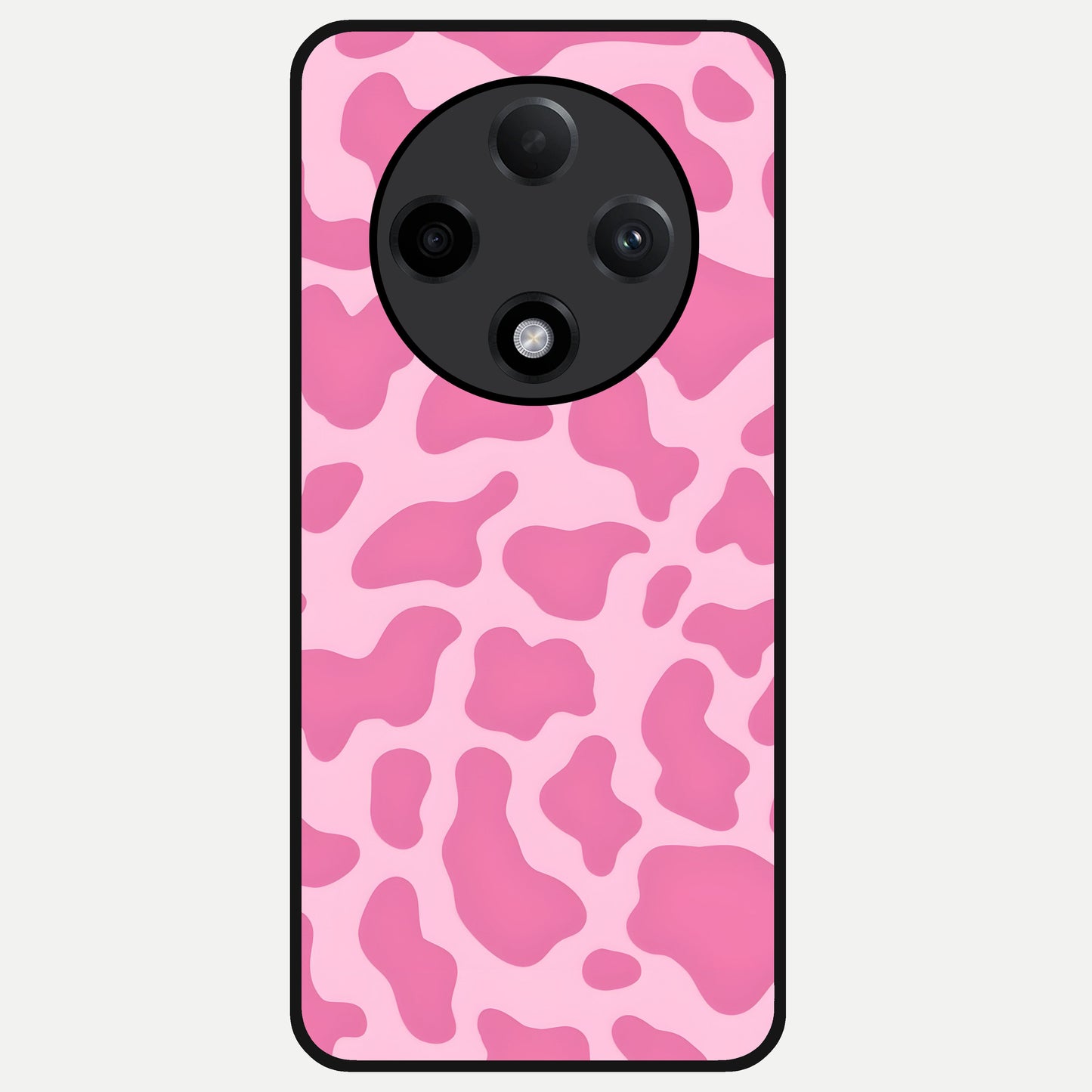  Pinkish Scenery Glass Case For Oppo F27 Pro Plus back cover – full design glossy printed glass finish