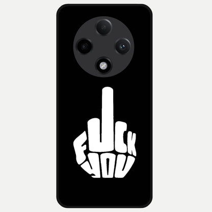  Rebel Mode On Glass Case For Oppo F27 Pro Plus back cover – full design glossy printed glass finish