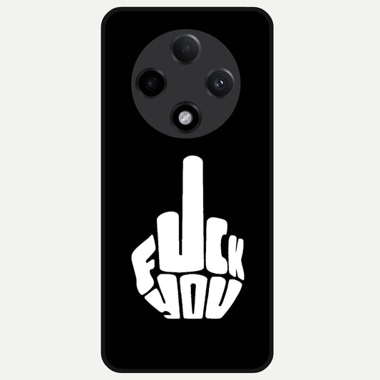  Rebel Mode On Glass Case For Oppo F27 Pro Plus back cover – full design glossy printed glass finish