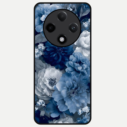 Royal Bloom Garden Glass Case For Oppo F27 Pro Plus back cover – full design glossy printed glass finish