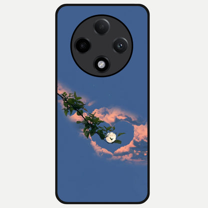  Sky Under Tree Glass Case For Oppo F27 Pro Plus back cover – full design glossy printed glass finish