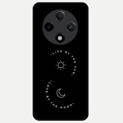  Sunflower Cat Art Glass Case For Oppo F27 Pro Plus back cover – full design glossy printed glass finish