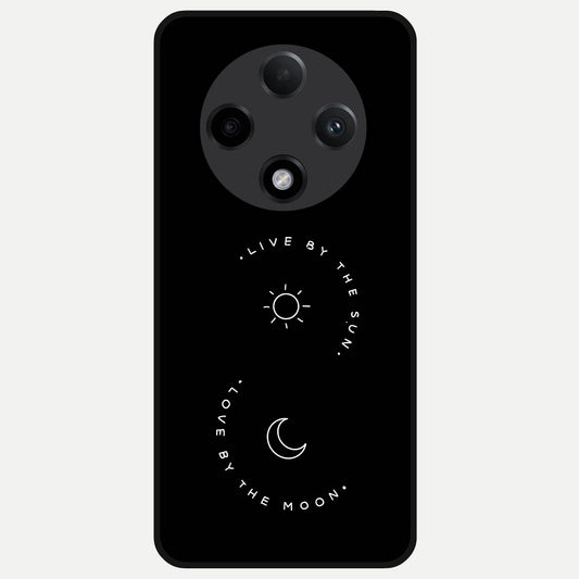  Sunflower Cat Art Glass Case For Oppo F27 Pro Plus back cover – full design glossy printed glass finish