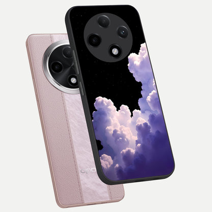  Starlit Night Whispers phone case For Oppo F27 Pro Plus showing premium glass back cover with detailed artwork
