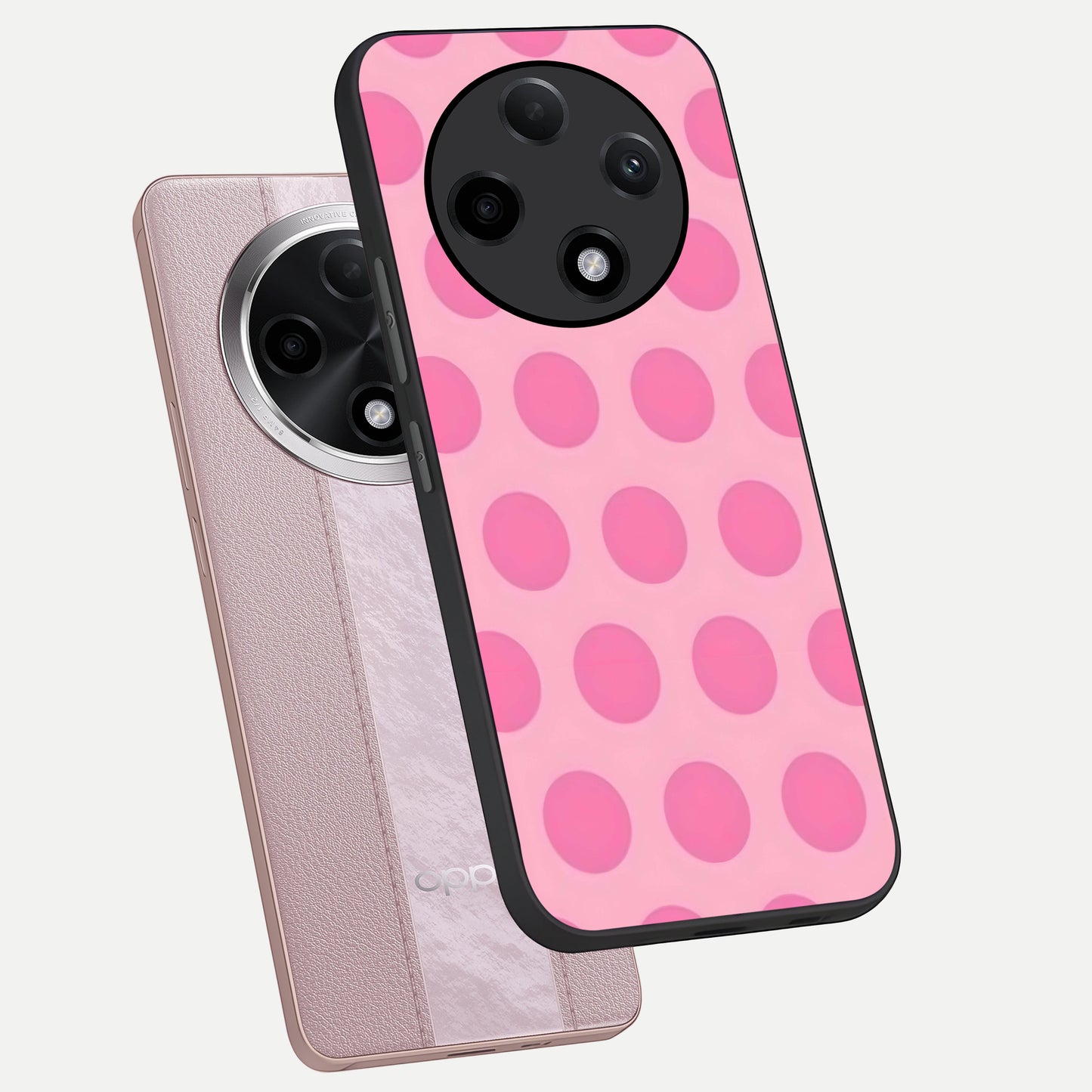  Sweet Dot Dreams phone case For Oppo F27 Pro Plus showing premium glass back cover with detailed artwork