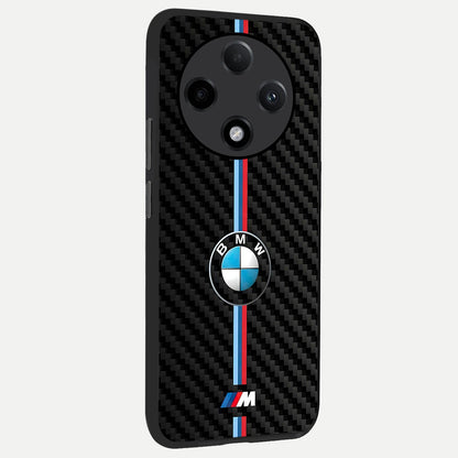  BMW Pattern back cover For Oppo F27 Pro Plus slim fit glass case with vibrant aesthetic design