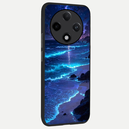  Classic Damn Look back cover For Oppo F27 Pro Plus slim fit glass case with vibrant aesthetic design