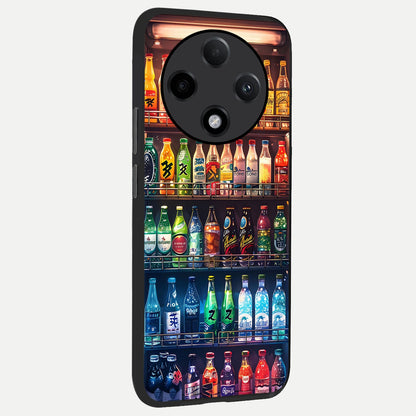  Colorfull Tree back cover For Oppo F27 Pro Plus slim fit glass case with vibrant aesthetic design