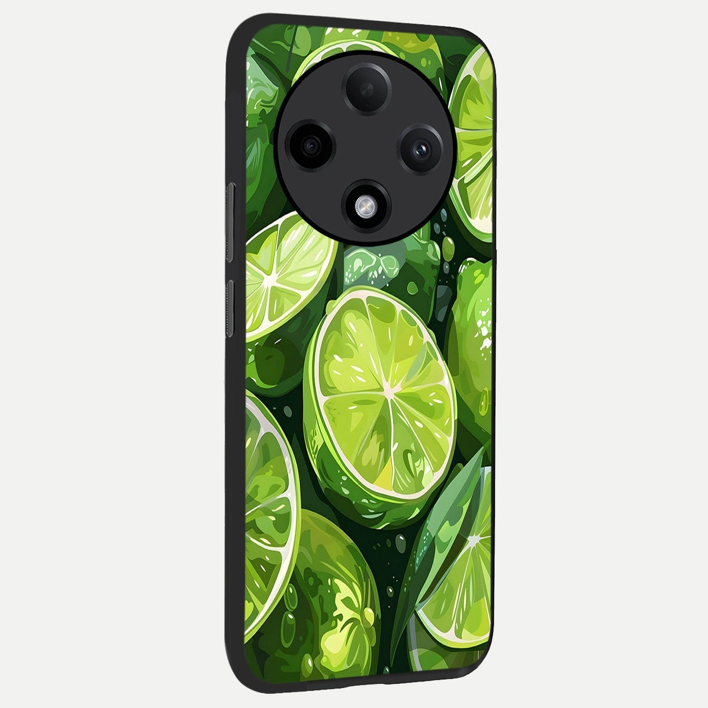  Green Kawasaki back cover For Oppo F27 Pro Plus slim fit glass case with vibrant aesthetic design